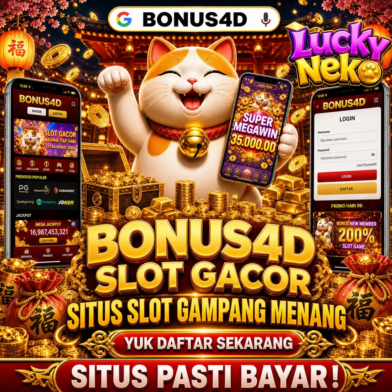 bonus4d login