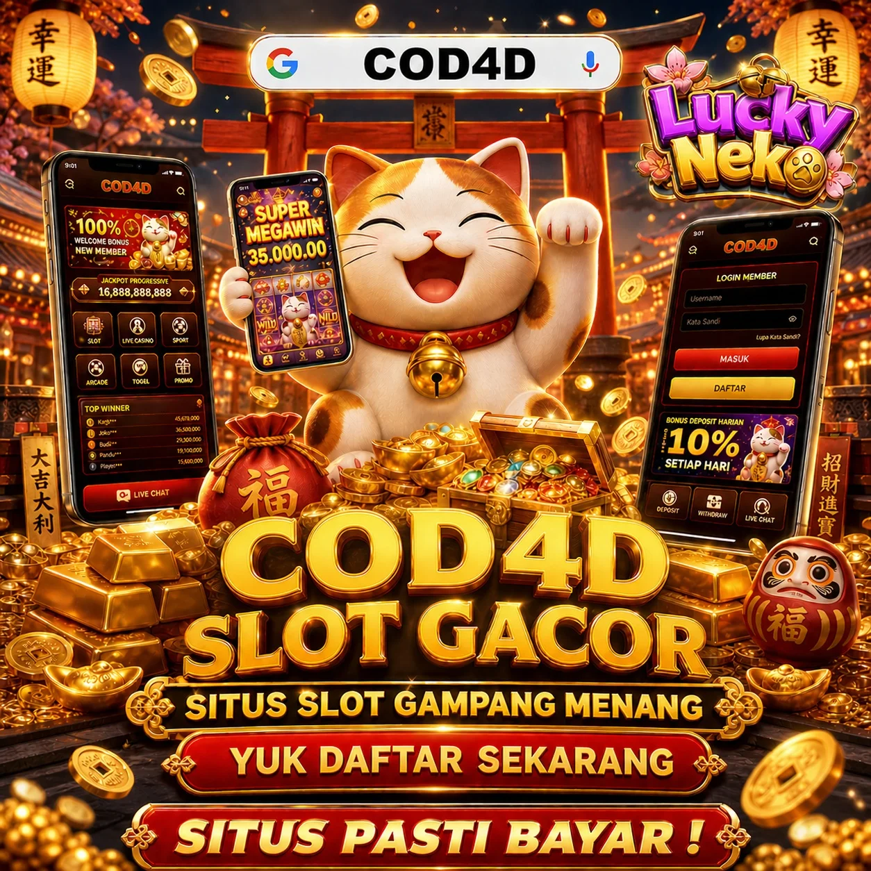 cod4d login