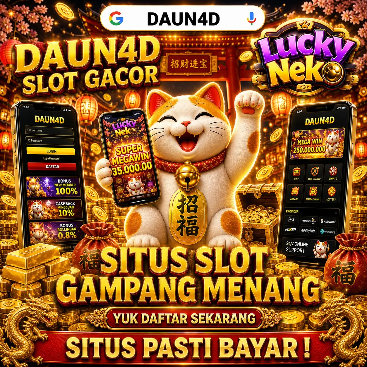daun4d login