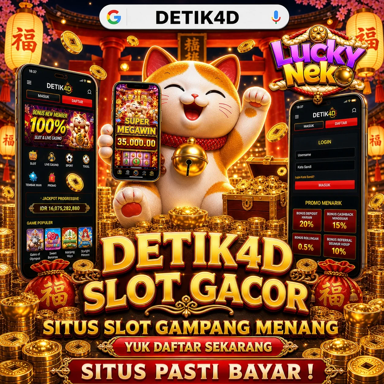 detik4d login