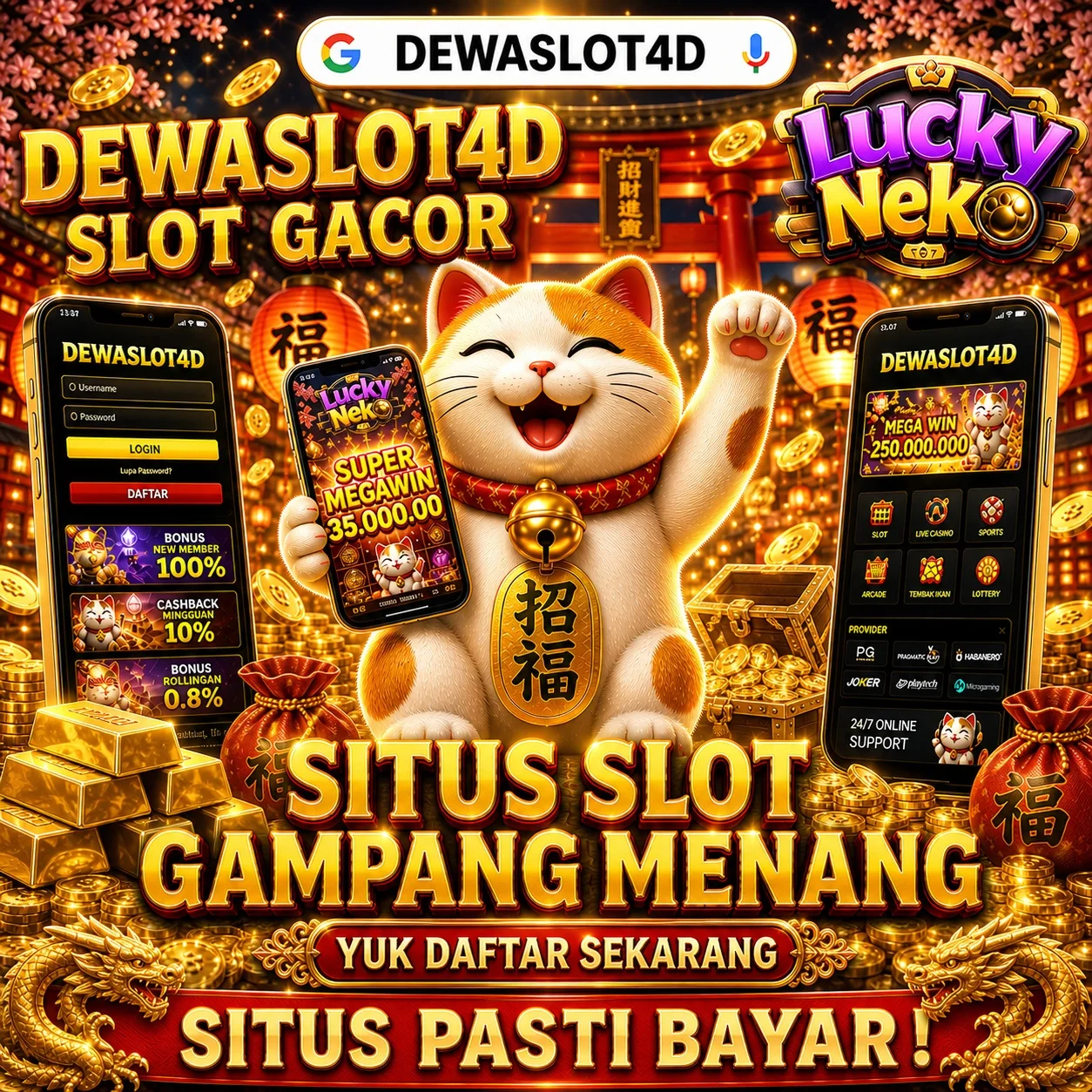 dewaslot4d login