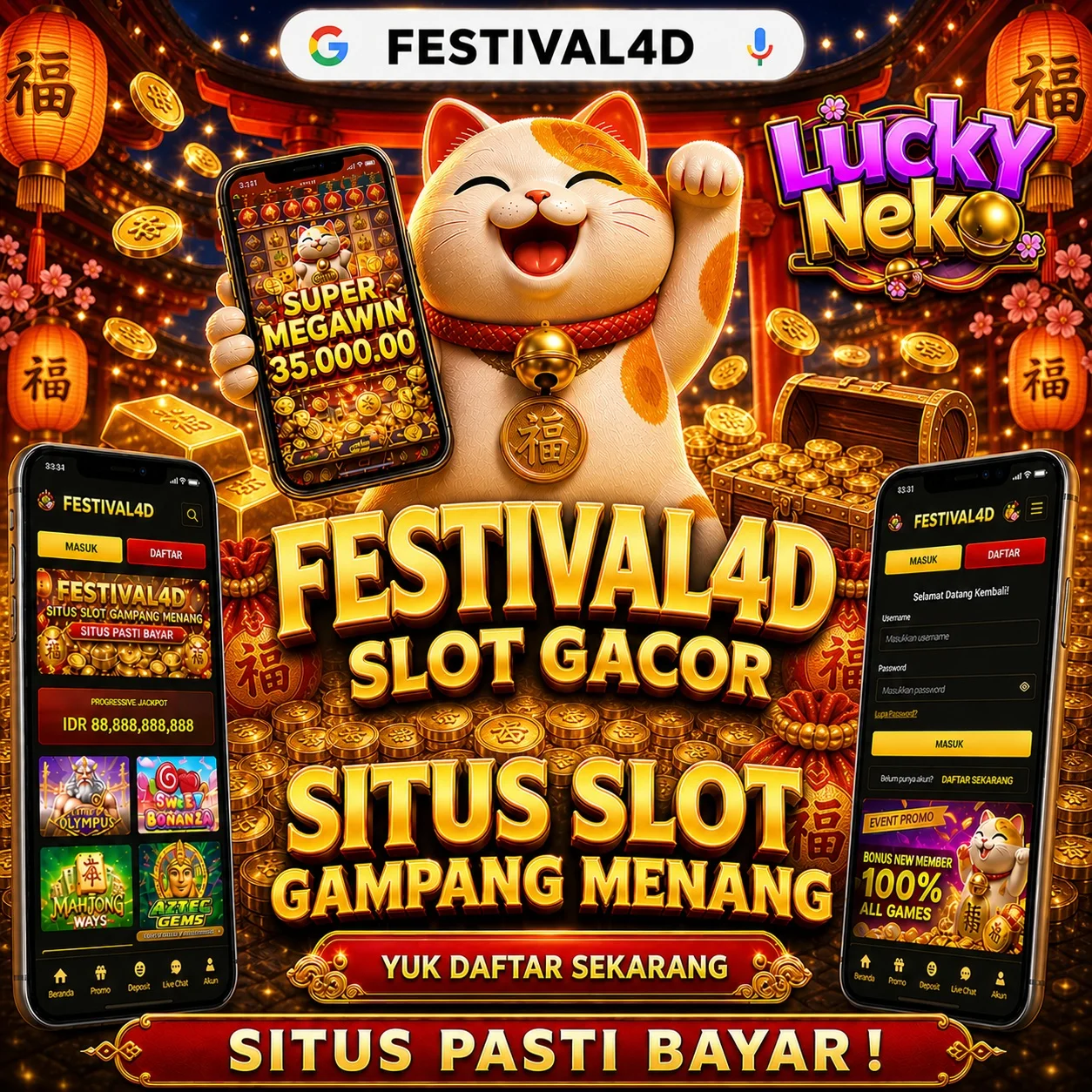 festival4d login