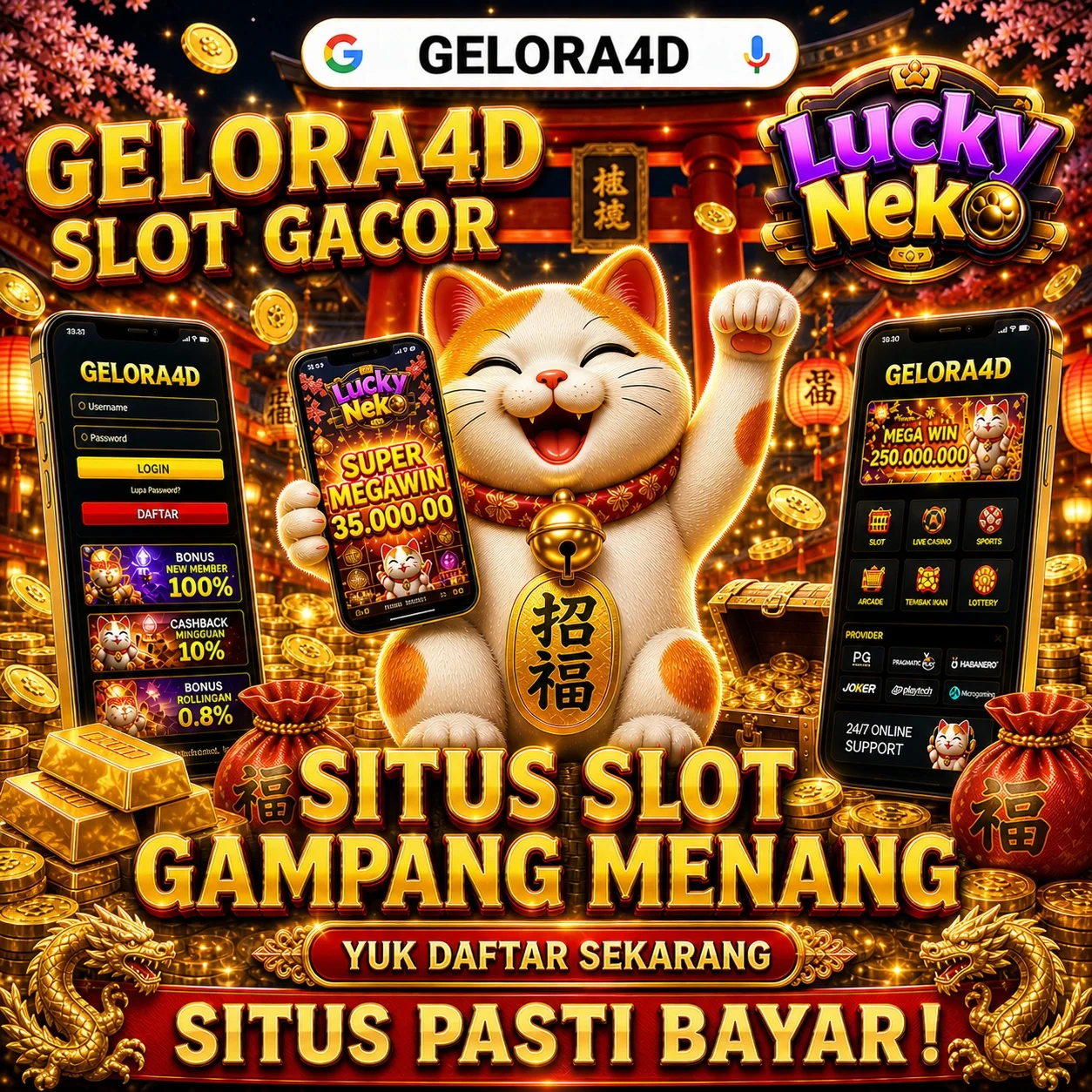 gelora4d login