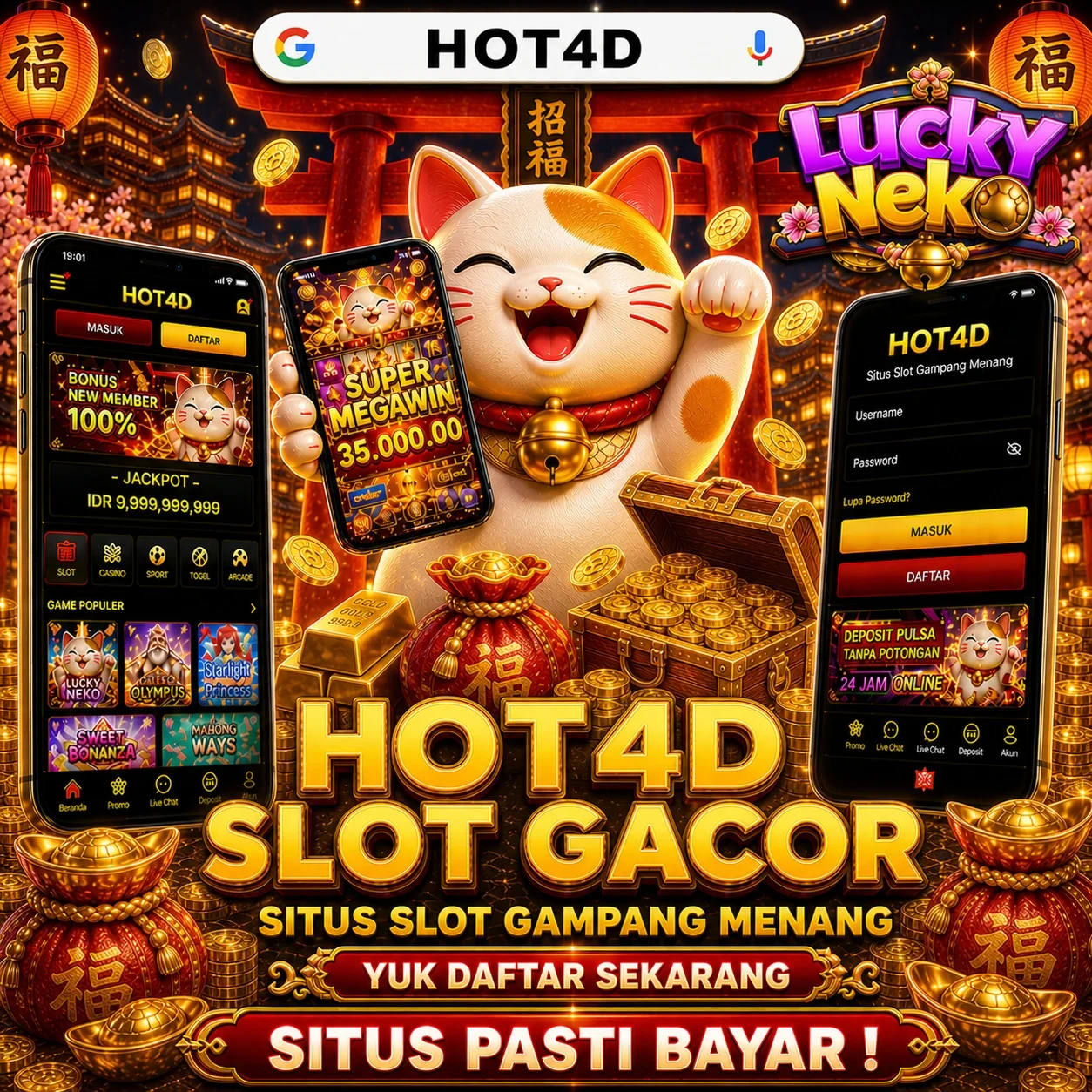 hot4d login