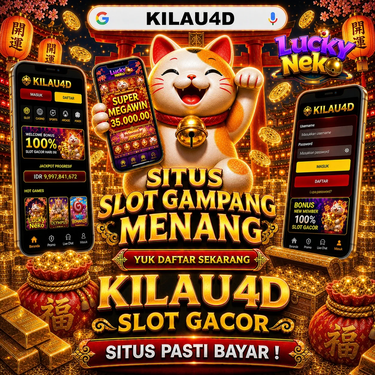 kilau4d login