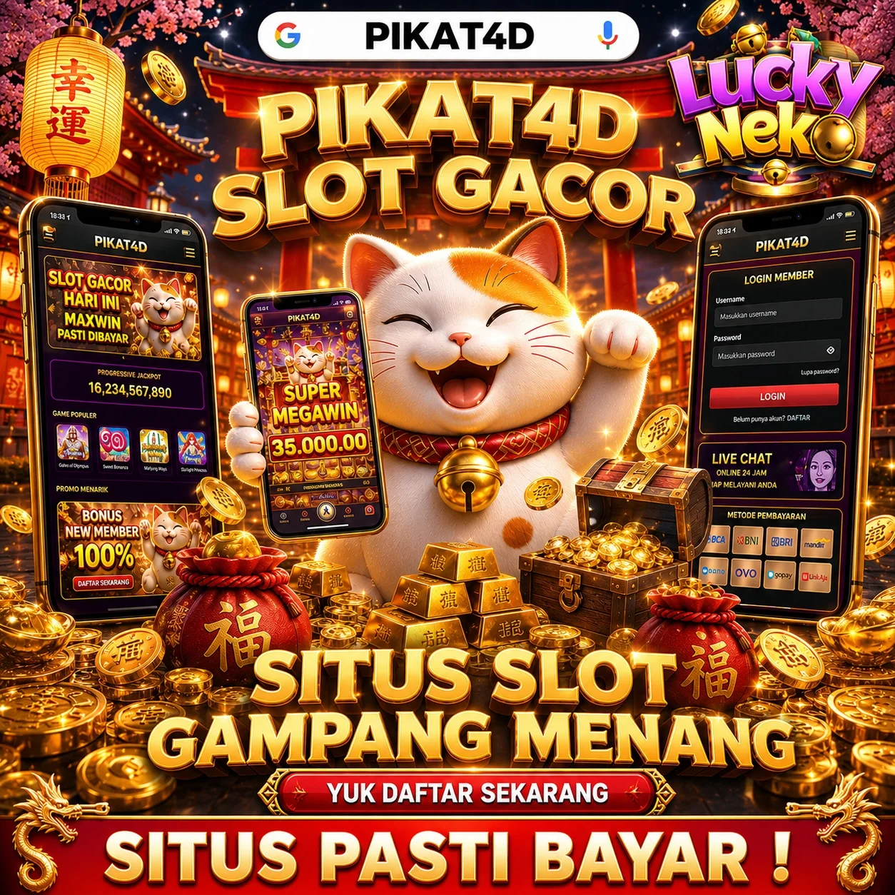 pikat4d login