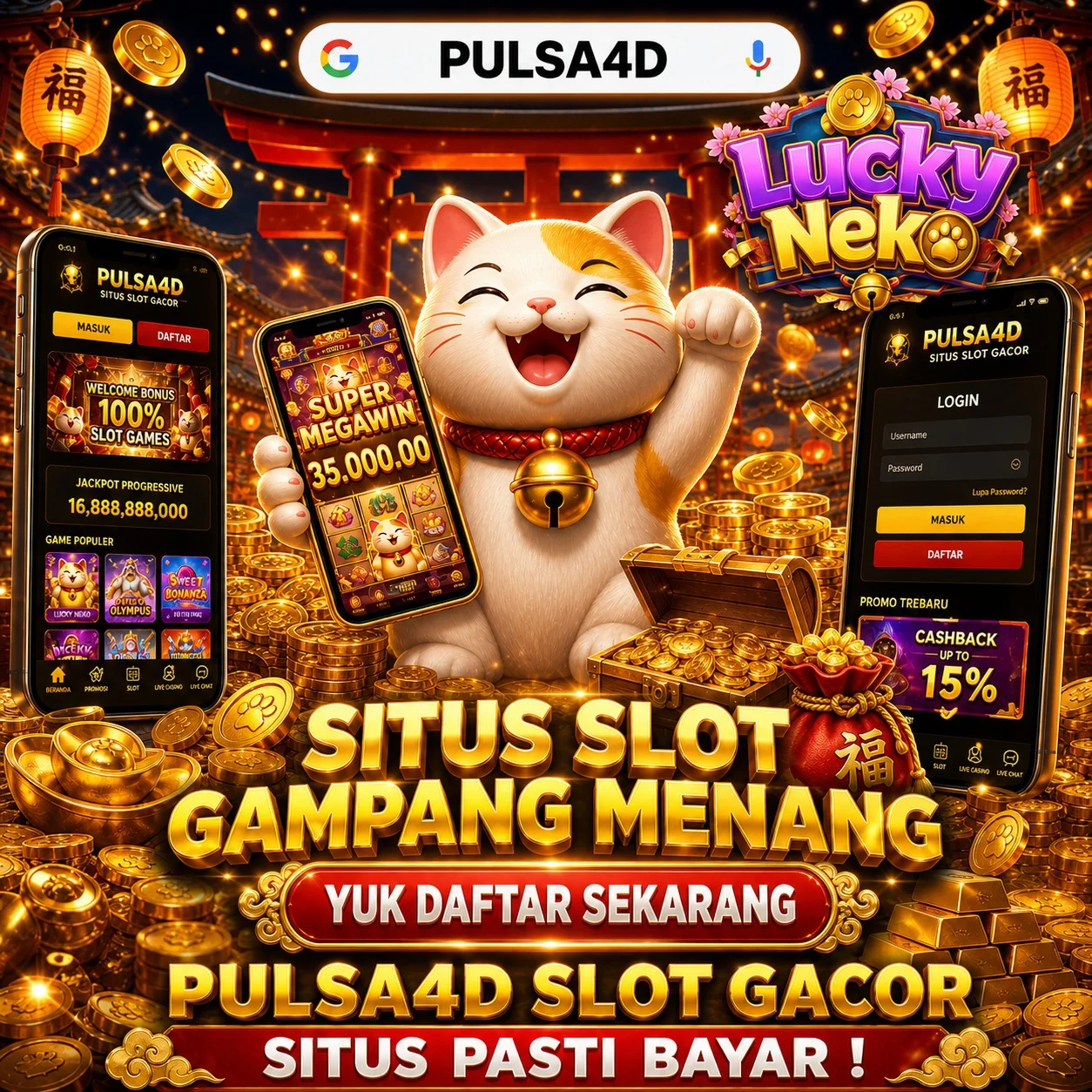 pulsa4d login