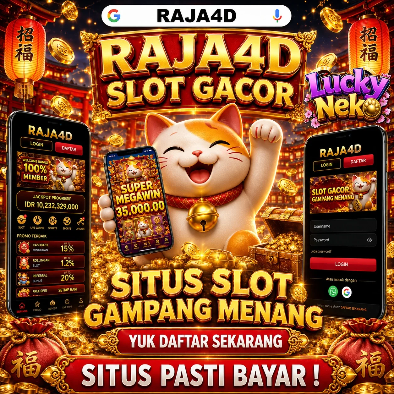 raja4d login
