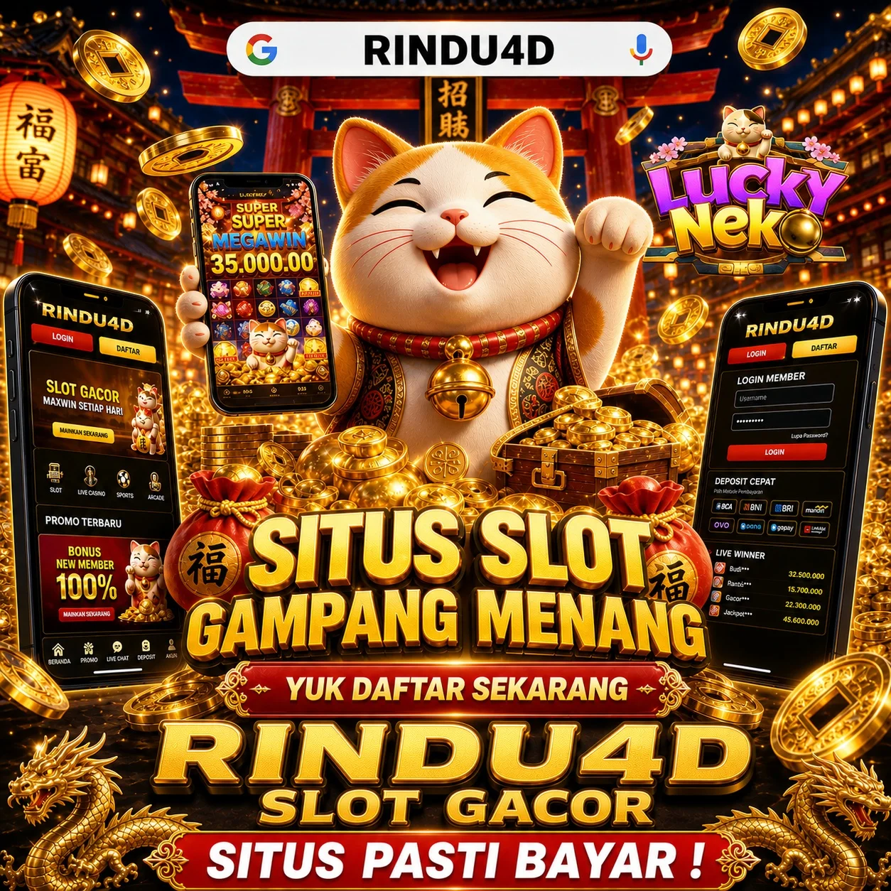rindu4d login