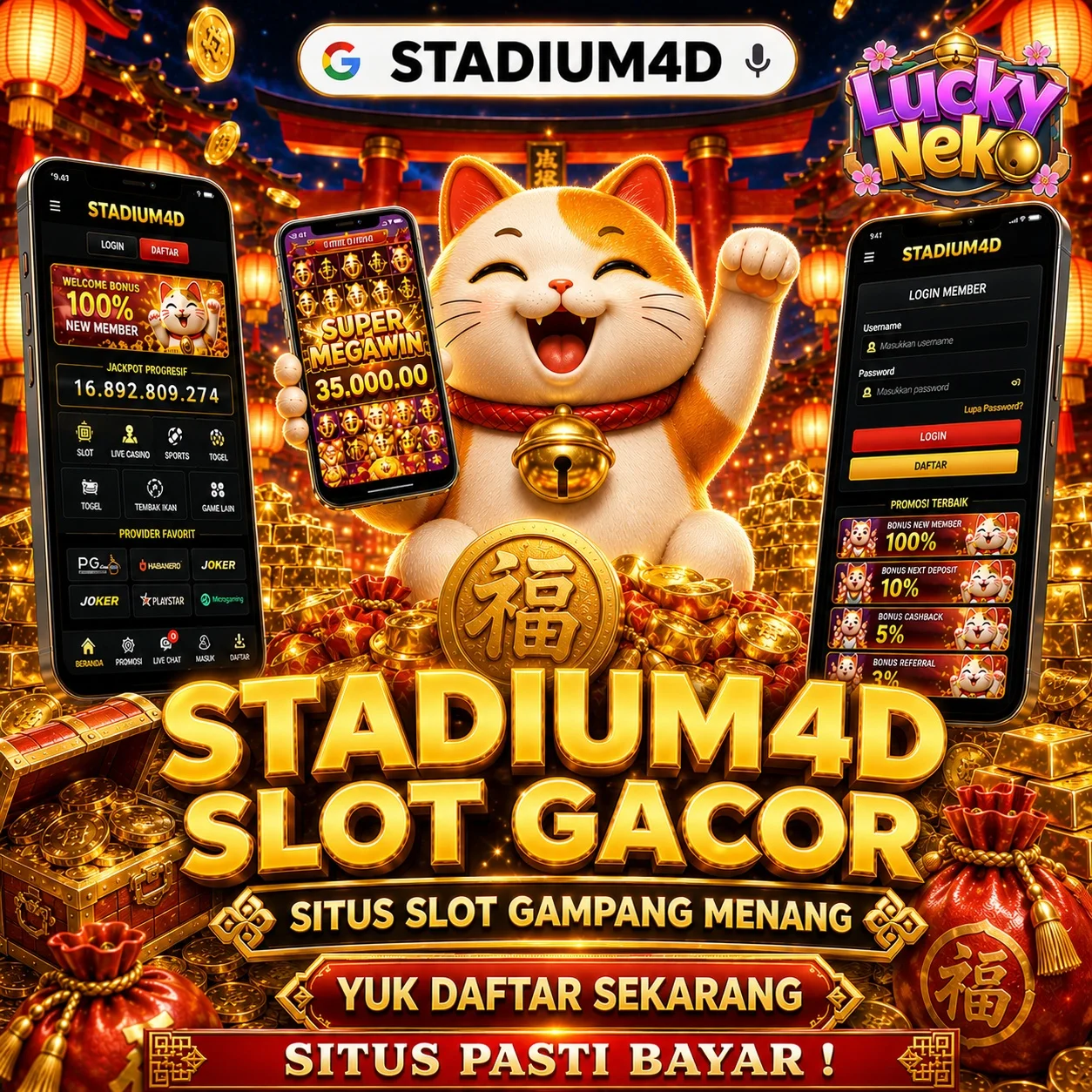 stadium4d login