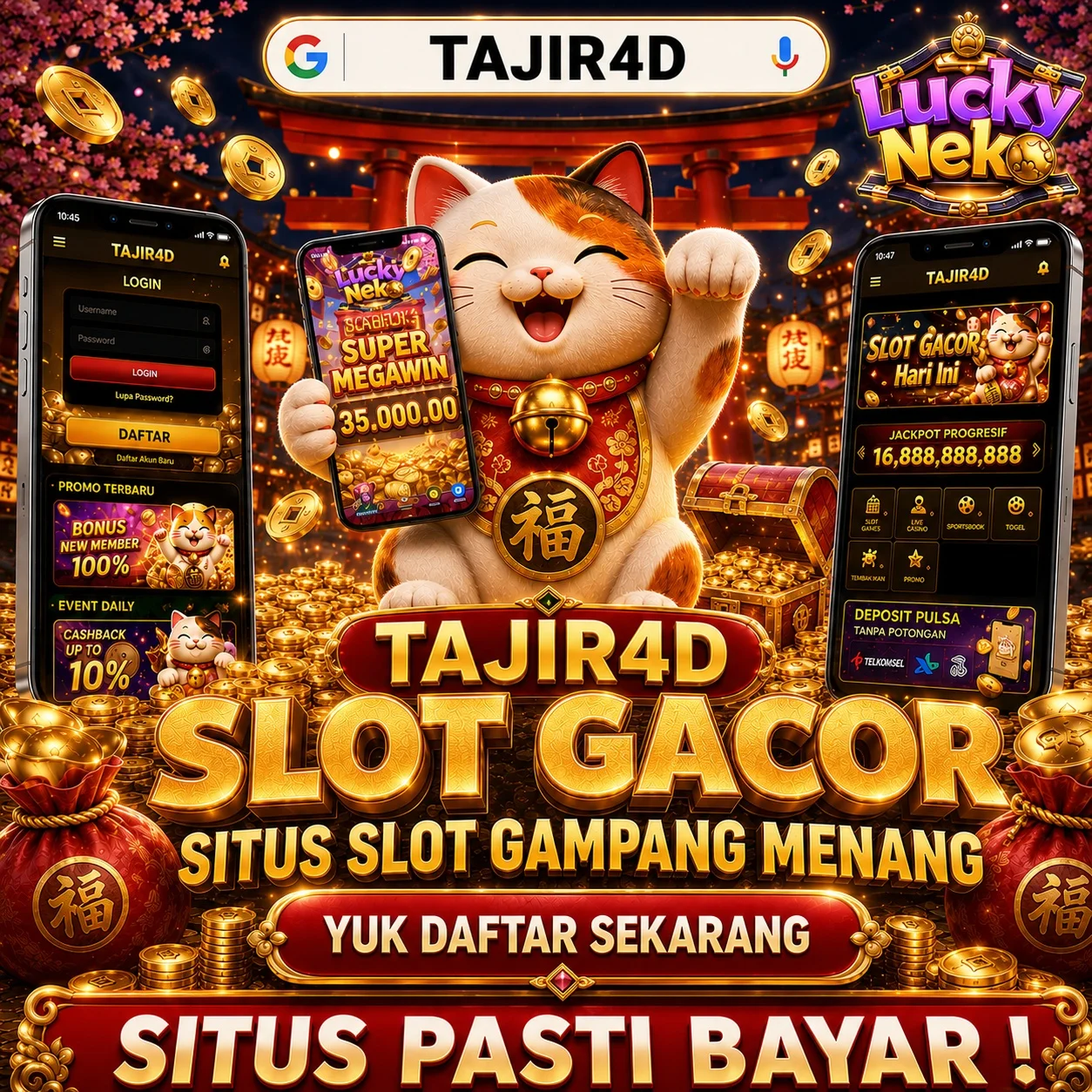 tajir4d login